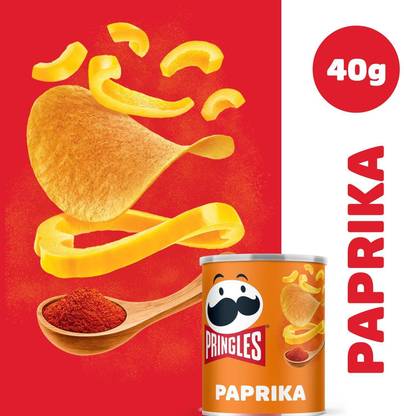 Pringles Paprika Potato Crisps (SPECIAL EDITION) (IMPORTED FROM USA) Chips