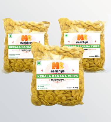 Manichips Kerala Banana Chips Wafers Original Salted Chips