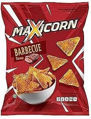 Maxicorn Barbeque Flavour Snacks Any Time Any Where Full Of Crunchy Nachos