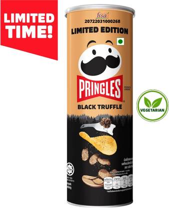 Pringles Black Truffle Velvet Mashed Potatoes Crisps - Flavor at first bite Chips