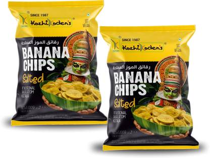 kozhikoden's Salted Banana Chips Crispy Kerala Snack Vegan & Healthy Chips
