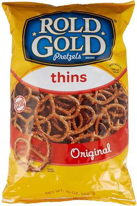 Fritolay Rold Gold Pretzels Thins Original Chips