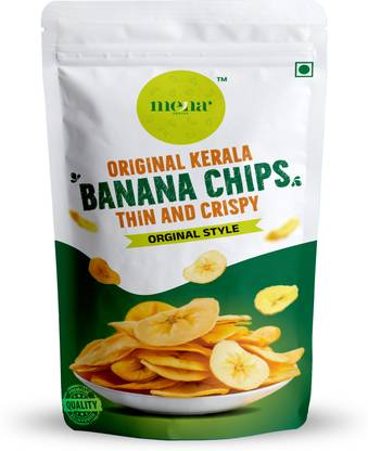 Menar Snacks Authentic Kerala Banana Chips Original Style Flavour Made With Coconut Oil Chips Chips