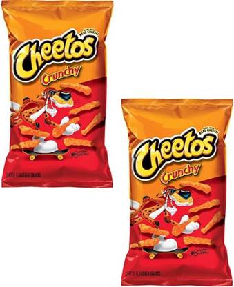 Fritolay Cheetos Crunchy Cheese Flavour Snacks Chips