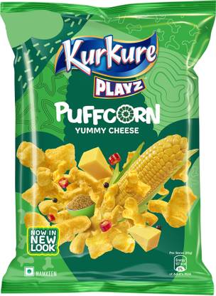 KURKURE Playz Puffcorn, Yummy Cheese Puffcorn