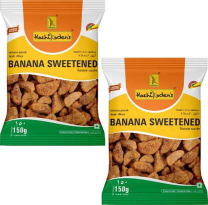 kozhikoden's Jaggery Coated Banana Chips Traditional Kerala Snack Sweet & Crunchy Chips