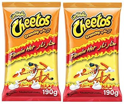 Cheetos Crunchy Flamin Hot Nachos