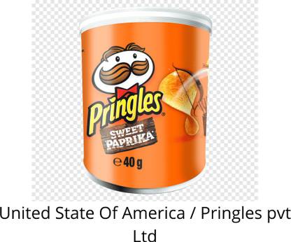 Pringles Paprika (IMPORTED FROM USA) Chips