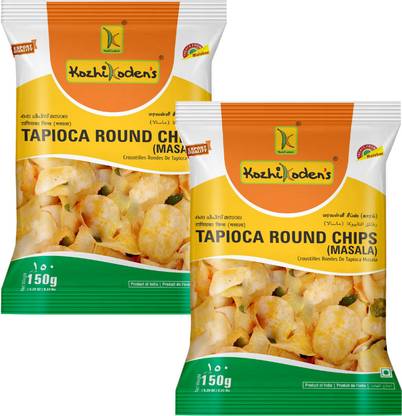 kozhikoden's Tapioca Masala Chips, Crispy & Thinly Sliced Authentic Kerala Snack Chips