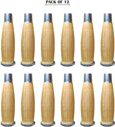 LXMI Wooden Chisel & File Handle (PACK OF 12) Bevel Chisel Set