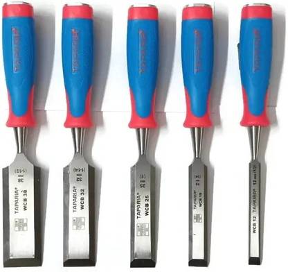 TAPARIA WOOD WORKING BEVELED EDGE CHISELS SET WCBS5 Bevel Chisel Set
