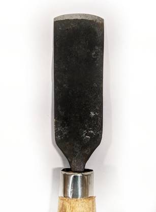 MRTSL Wood Carving-Designing, 1.5 inches Round Chisel With Wooden handle Firmer Chisel