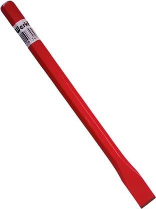 Implemental 3/4" Flat Head Chisel For Concrete Cutting Edge Octogonal Chisel (8 Inch) Bevel Chisel