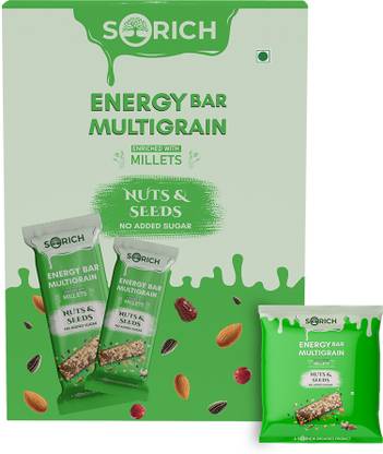 Sorich Organics Multigrain Nut & Seeds Energy Energy Bars