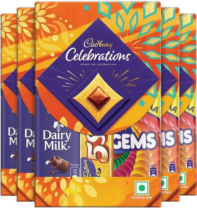 Cadbury Celebrations Assorted Chocolate Gift Pack Bars