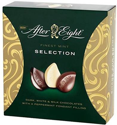 NESTLE After Eight Selection Dark White & Milk Chocolate with Peppermint Bites