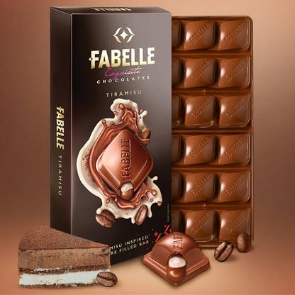 Fabelle Tiramisu Chocolate Bars