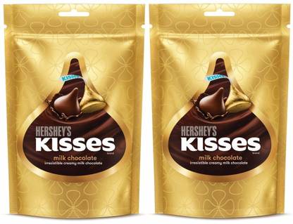 HERSHEY'S Kisses Milk Chocolate Fudges