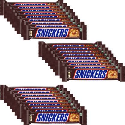SNICKERS Peanut Filled Chocolate, Loaded with Nougat & Caramel Bars