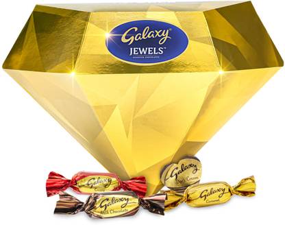 GALAXY Jewels Diamond Box Assorted Chocolates Gift Pack Bites