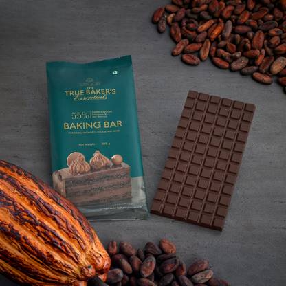 Smoor Premium Dark Couverture Chocolate Baking Bar | 55% Cocoa Bars