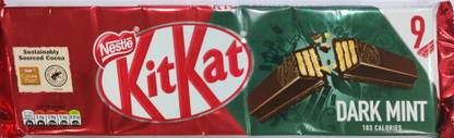 NESTLE Kitkat Dark Mint 2-FINGER ( 9 BARS X 20.7g ) Bars