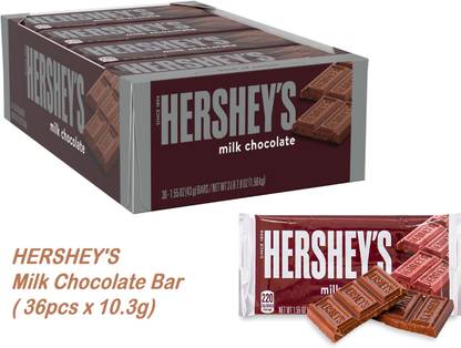 HERSHEY'S Choco Delight's Milk Chocolate With Crunchies, Chocolate Gift Bars