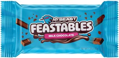 Mr Beast Feastables Milk Chocolate Bar | Creamy Smoothness Bars