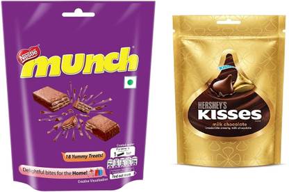 NESTLE munch + milk kisses Bars