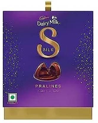 Cadbury Silk Pralines Chocolate Gift Box Bars
