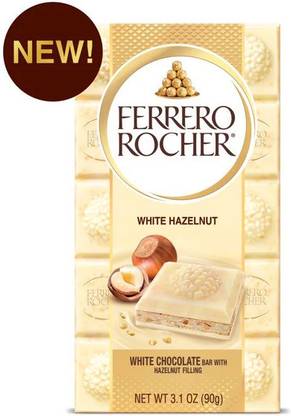FERRERO ROCHER White Chocolate Noisettes With Crunchy Hazelnoot (IMPORTED FROM ITLAY) Bars