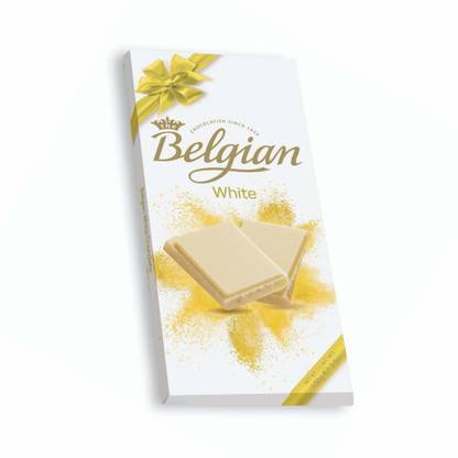 belgian White Chocolate Bars