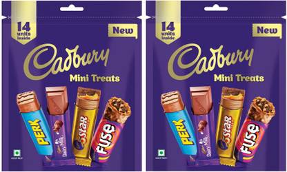 Cadbury Assorted Mini Treats Chocolate Bars Bars