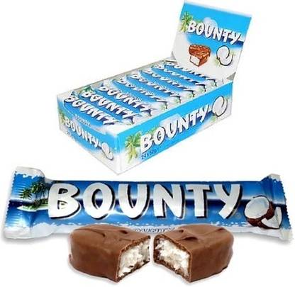BOUNTY Original Coconut Chocolate "The Taste of Paradise" (IMPORTED FROM POLAND) Bars
