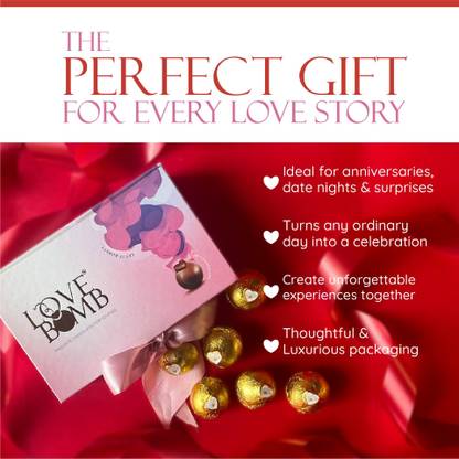 Love Bomb Exquisite Chocolates for Couples Truffles