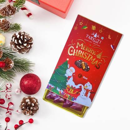 TARVOTI Premium Toffees - Xmas box (Roast Almond+Cashew Coffee+Country Cashew) Caramels