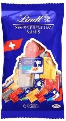 LINDT Swiss Premium Minis Assorted 6 Variety Bites