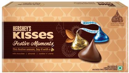 HERSHEY'S KISSES FESTIVE MOMENTS CHOCOLATE GIFT PACK Truffles