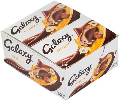 GALAXY Hazelnut Chocolate Box Bars