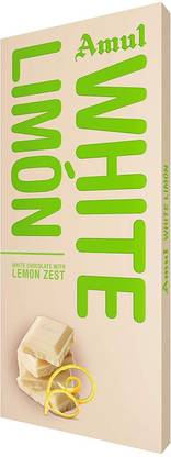 Amul WHITE LIMON WHITE CHOCOLATE WITH LEMON ZEST Bars