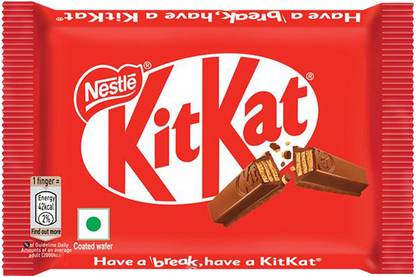 NESTLE KitKat 4 Fingers Choco Coated Wafer Bars