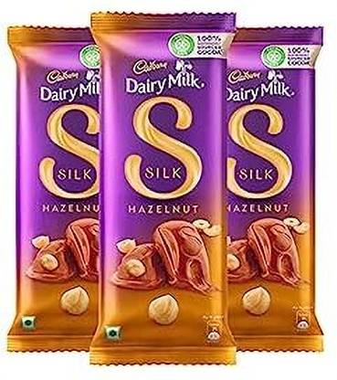 Cadbury Dairy Milk Silk Hazelnut Chocolate Bars