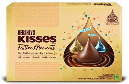 HERSHEY'S kisses moments new edition milk& composite chocolate best for gift Bars
