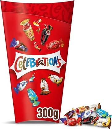 MARS Celebrations Milk Chocolate Selection Box | Assorted Mini Chocolate & Biscuit Bars