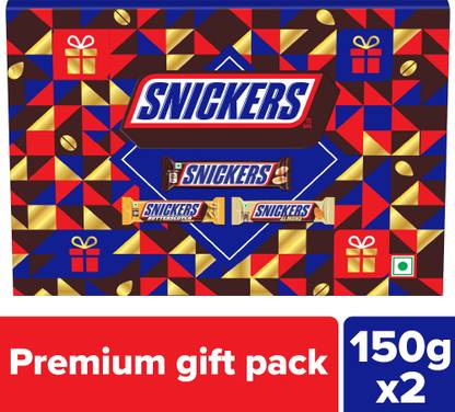 SNICKERS Gift Pack for Diwali, Assorted Premium Chocolates Bars