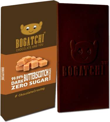 BOGATCHI 99% Dark Butterscotch Bars