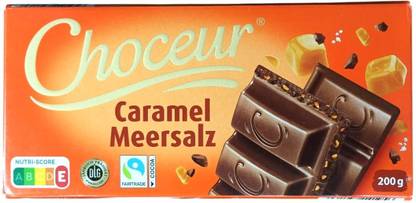 Choceur Caramel Sea Salt Chocolate | Luxurious Milk Chocolate Bars