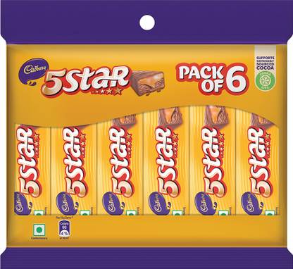 Cadbury 5 Star Kitted Pack Chocolate Bars