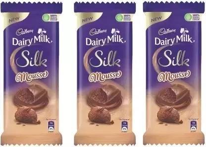Cadbury dairy milk silk mousse Bars
