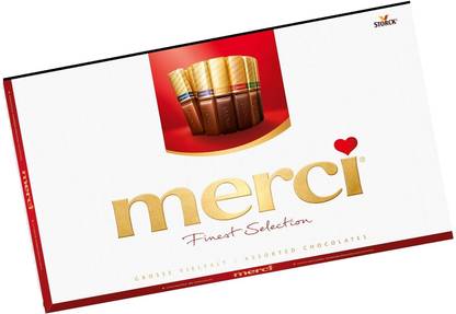 storck Merci Finest Selection ( 7 Varieties ) | Assorted European Chocolates Bars
